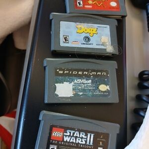 4 game boy advance games.